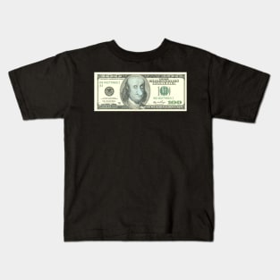 Squid-ward 100 dollar bill Kids T-Shirt